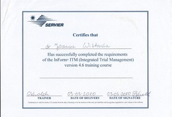 Dyplomy i certyfikaty Joanna Wiktorska Endokrynolog Łódź